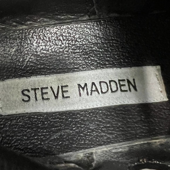 Steve Madden Brown Combat Boots - Picture 9 of 9